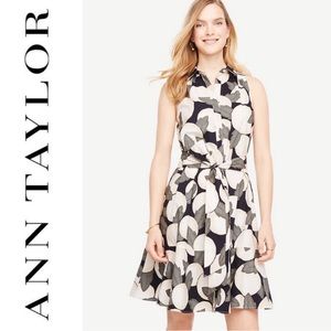 Ann Taylor | Orange Blossom Belted Shirt Dress